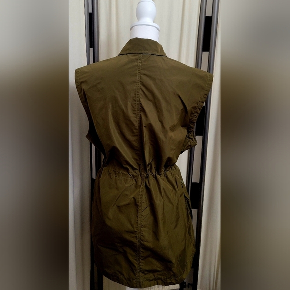 Athleta Khaki Sleeveless Vest/Dress | Size Medium - Picture 2 of 5